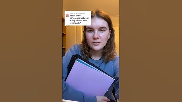 ring binder and lever arch difference