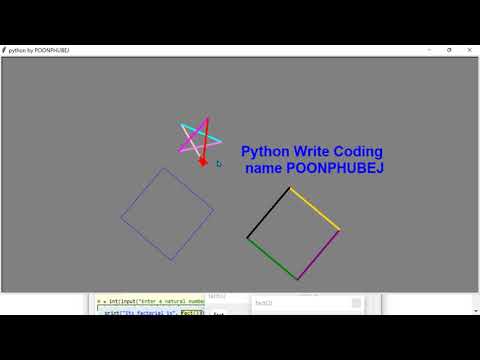 Thonny : How to draw shapes in Thonny