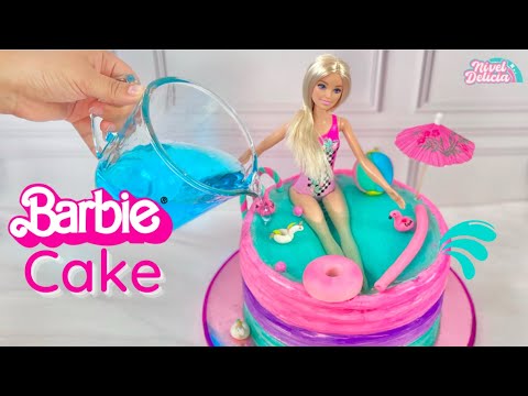  Aprende a hacer el PASTEL de BARBIE! SORPRENDE a todos con el Barbie cake ms pedido del verano