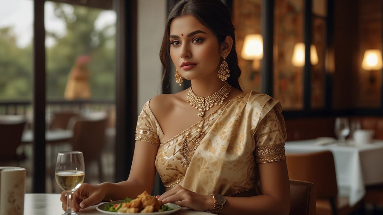 AI ART Indian Model Look Book AI Art Video | [4K] | UK And Us Arts