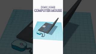 [1DAY_1CAD] COMPUTER MOUSE #shorts #tinkercad #project