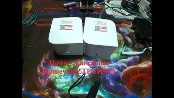 Hướng dẫn cài đặt bộ phát wifi Home Gateway ZXHN H196A