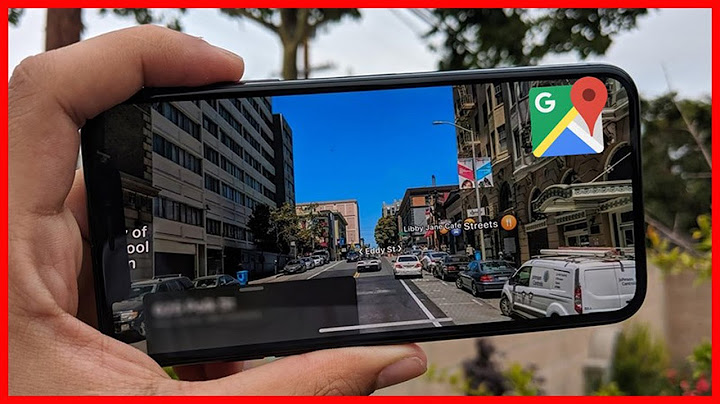 Cách sử dụng google street view trên iphone