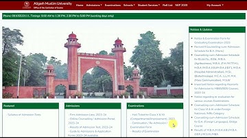 AMU Class 11 Self finance Application form | AMU Class 11 Admission 2023 | AMU Class 11 Cut off 2023