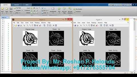 Edge Detection using Image Processing Matlab Project