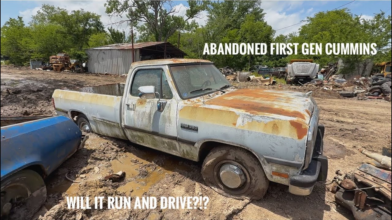 Abandoned 1st Gen Cummins Brought Back to LIFE! (Revive & Drive)
