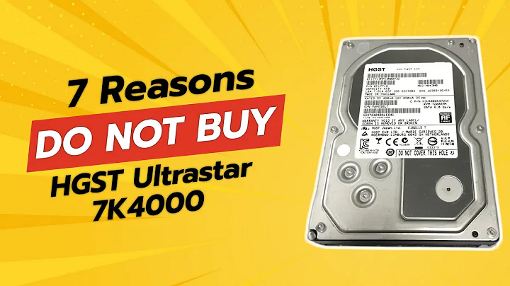 DON'T BUY HGST Ultrastar 7K4000 BEFORE WATCHING THIS VIDEO! 🚫💔 (7 Reasons)
