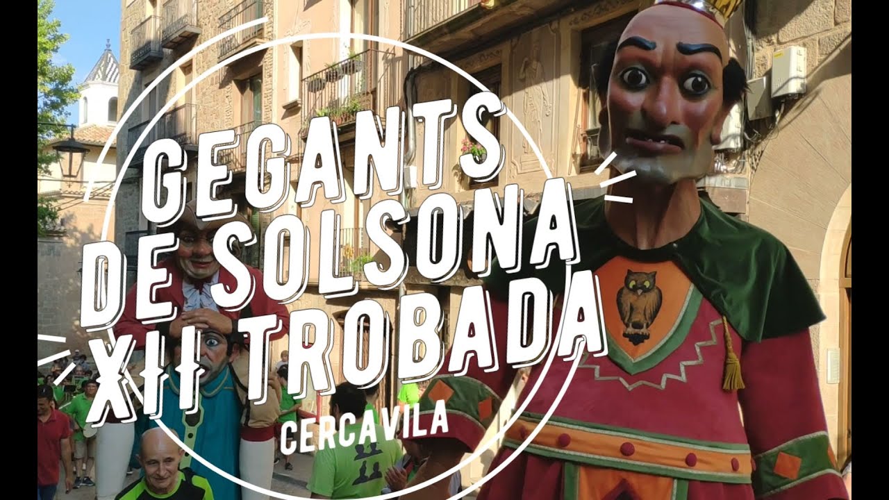 Gegants de Solsona - Cercavila de la XII Trobada de Gegants