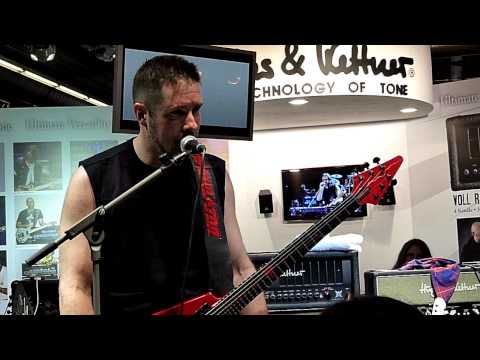 JEFF WATERS (ANNIHILATOR) - The fun palace (On the Musikmesse in Frankfurt 2010, HD)