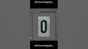 3D leaves text effect in Photoshop