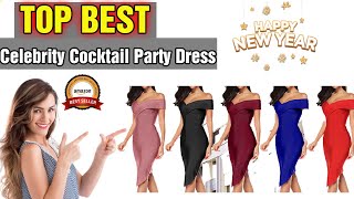 ✅Top Best New Year eve Party Dress - Celebrity Cocktail Party Outfit 2021 screenshot 5