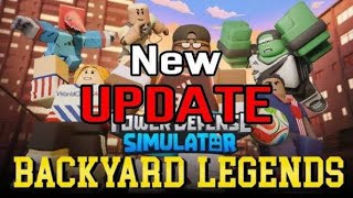 Tower defence simulator (New backyard legends event mission 1(Hard mode))