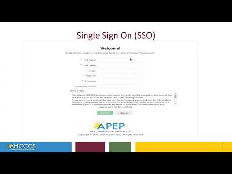 How to Register for the AHCCCS Provider Enrollment Portal (APEP)