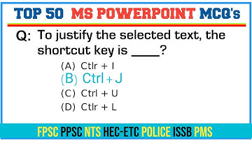 ms powerpoint mcq for exams | Most important MS powerpoint mcqs