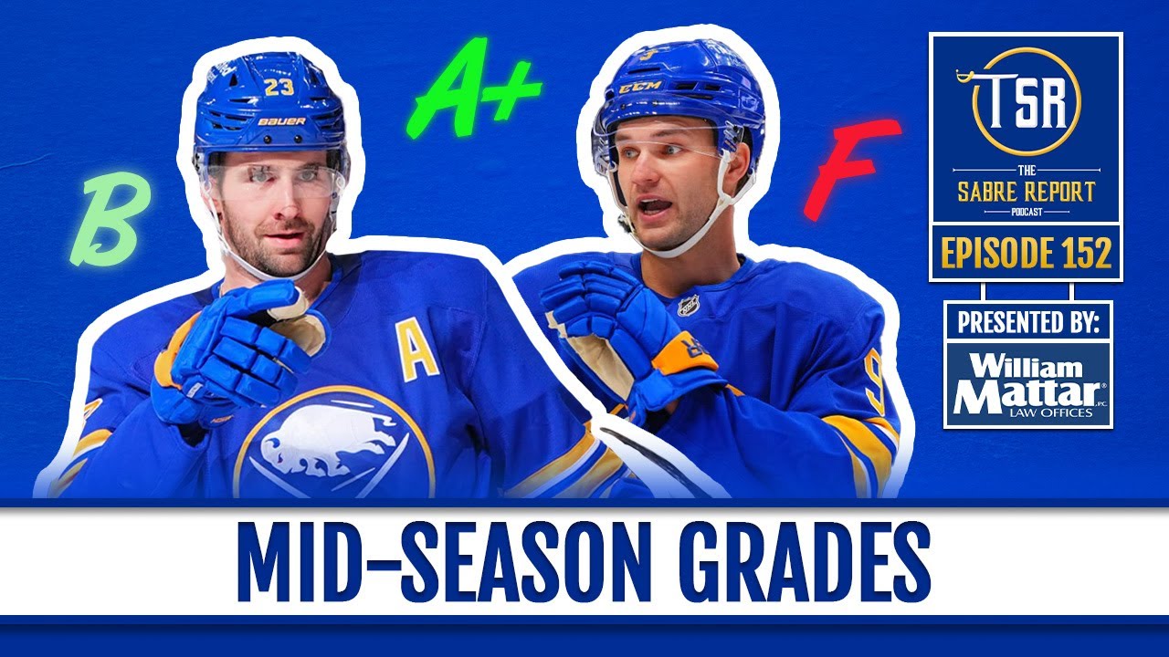 Episode 152 - Mid-Season Players Grade (25-26') | The Sabre Report Podcast