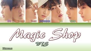 BTS - Magic Shop | Sub (Han - Rom - Español) Color Coded Letra