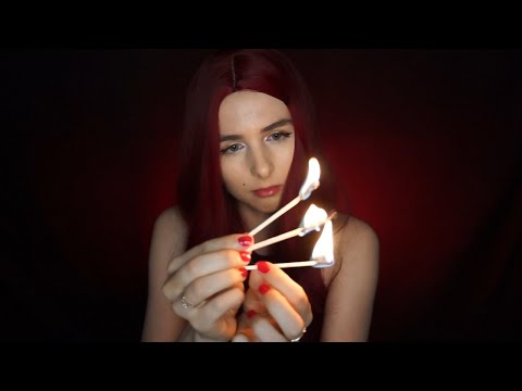 ASMR Roleplay in ENGLISH 🔥FIRE FAIRY🔥 [Soft Spoken] Fizzling Matches in Water 💦