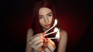 ASMR Roleplay in ENGLISH 🔥FIRE FAIRY🔥 [Soft Spoken] Fizzling Matches in Water 💦 screenshot 3