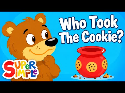 Who took the cookie? l nursery rhymes l super simple songs 
