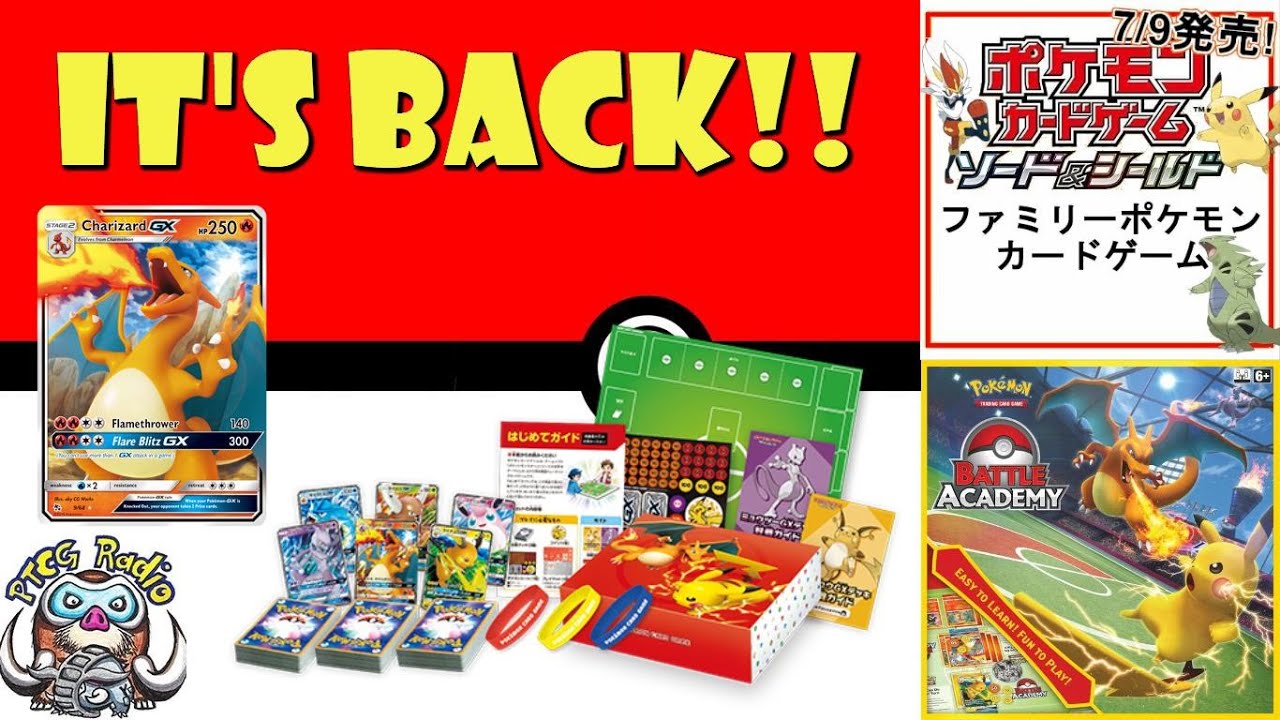 Pokemon Family Decks are Back! New Pokmon V! New Battle Academy? (Pokemon  TCG News)
