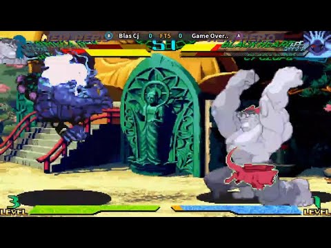 Fightcade 👊 Marvel Super Heroes Vs Street Fighter 👊🏾 Blas Cj 🇲🇽 🆚 GameOver.. 🇵🇭 FT5 👊