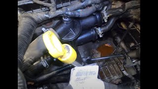 2012 Dodge Journey 2 4L Thermostat Housing Replacement