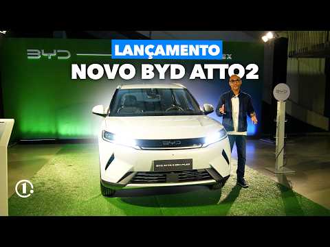 Novo BYD Atto 2 é híbrido flex, roda mais de 1.000 km e custa R$ 149 mil