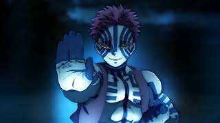 Demon Slayer Kimest No Yaiba Akazas Blood Demon Art Akaza Vs Rengoku Fight.