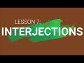 Understanding Interjections