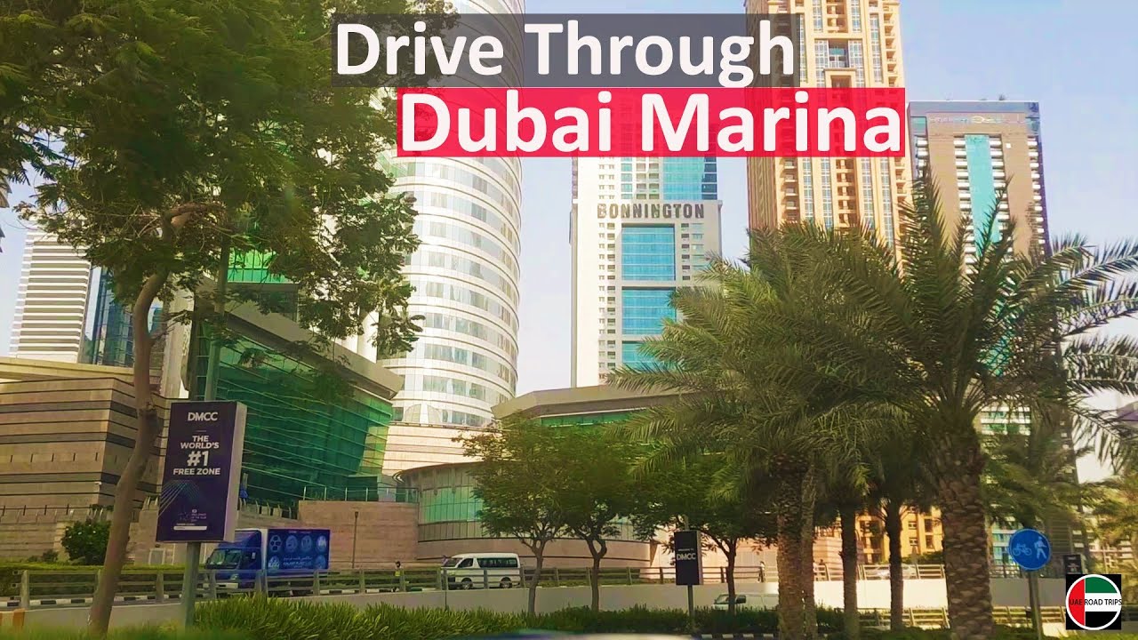 DRIVE TROUGH JLT, JBR, DUBAI MARINA, BUSINESS BAY  | PLACES TO VISIT IN DUBAI