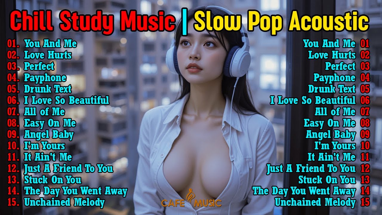 Mellow Mood Soft Pop & Easy Listening Songs 🎧 Acoustic Covers for Relaxing, Studying & Work