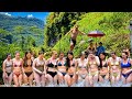 Jumping from a 15-meter height into the waterfall—A wild plunge #2