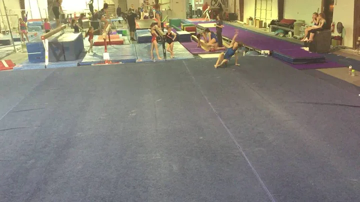 Samantha Decker floor routine 2015-16 season