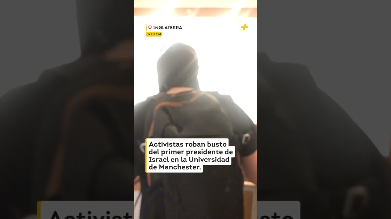 ناشطون يسرقون تمثالاً نصفياً لرئيس الوزراء الإسرائيلي
