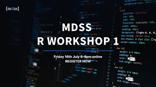 R Workshop (Part 1)