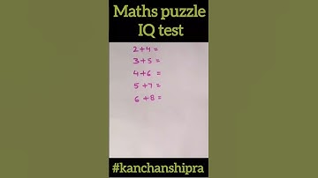 Maths puzzle | IQ test #shorts #viral #puzzle #math #youtubeshorts #mathspuzzle #trending #maths