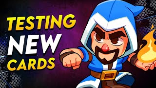 Playing the New Void and Evolved Wizard in Clash Royale!