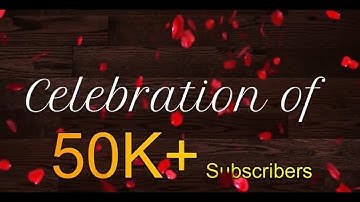 50k Subscribers Celebration | Thanks For 50k Subscribers | NIMBUS Learning | Engineers Academy