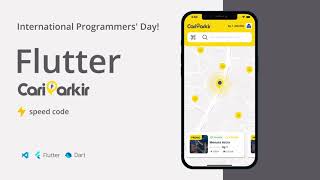 Flutter Speed Code - Cari Parkir Homepage UI Design ( Happy International Programmer's Day ) screenshot 2