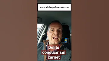 ¿Es delito conducir cansado?