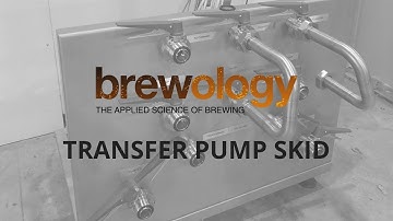 Brewology Transfer Pump Skid for Vocation Brewery