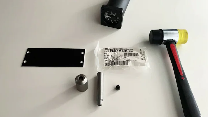 How to install aviation DZUS fastener to a panel backplate