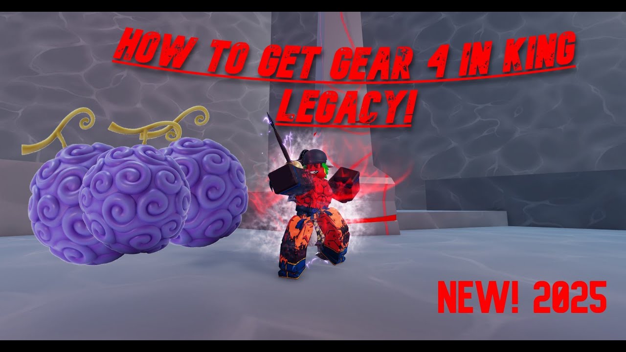 KING LEGACY HOW TO GET GEAR 4! (BOUNCEMAN)