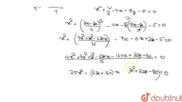 The line `3x -4y = k` will cut the circle `x^(2) + y^(2) -4x -8y -5 = 0` at distinct points if