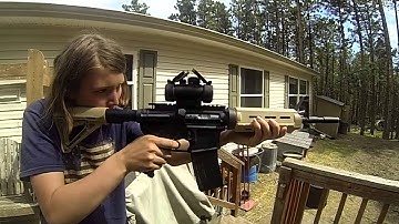 VFC GBBR M4 Rifle Shooting Test