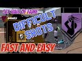 DIFFICULT SHOTS BADGE GUIDE BEST METHOD! NBA 2K18 How to get Hall of Fame Fast Easy Green Every Time