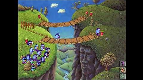 Zoombinies - Allergic Cliffs (Very Hard) Algorithmic solution