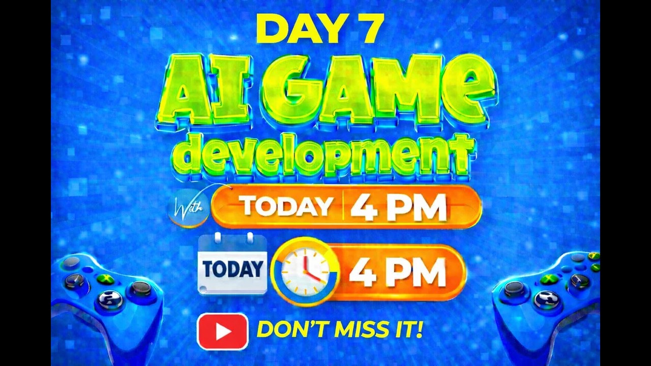 DAY 7: AI GAME DEVELOPMENT WITH MINECRAFT - YouTube