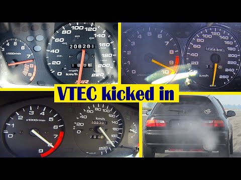 Best of Honda VTEC Turbo / Type R  Acceleration & Sound -  Compilation vtec kicked in yo
