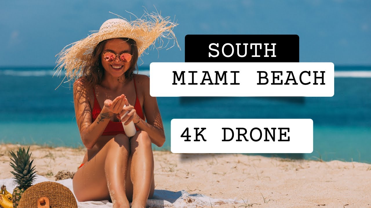 Exploring Miami Beach from Above - Aerial Views in 4K